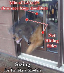 How to Size Your Pet Door 